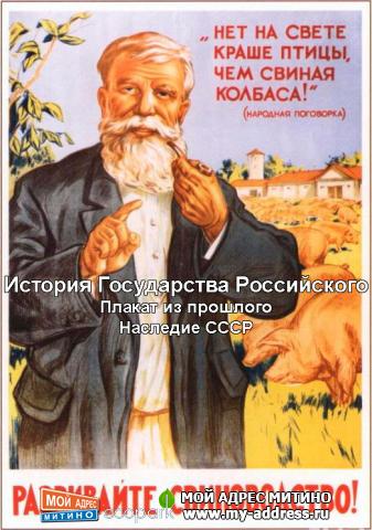 Наследие СССР - История Государства Российского - Плакат из прошлого