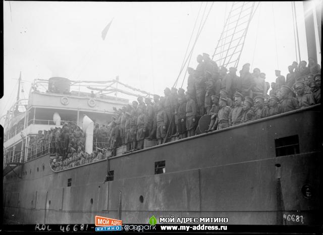 Русский Экспедиционный Корпус во Франции - 1916 год - прибытие