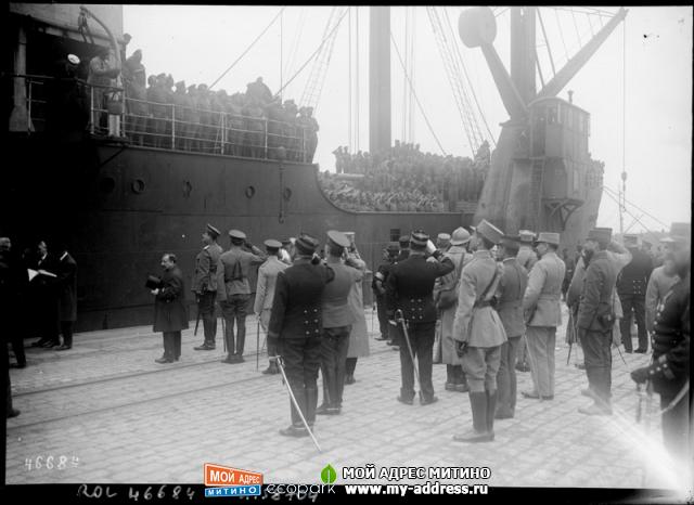 Русский Экспедиционный Корпус во Франции - 1916 год - прибытие