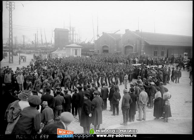 Русский Экспедиционный Корпус во Франции - 1916 год - прибытие