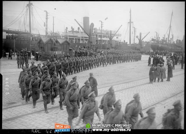 Русский Экспедиционный Корпус во Франции - 1916 год - прибытие
