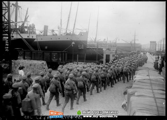 Русский Экспедиционный Корпус во Франции - 1916 год - прибытие