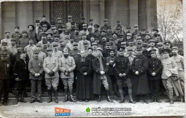 Лагерь русских военнопленных в городе Кассель - 1 Мировая война - фотоархив 1916 год