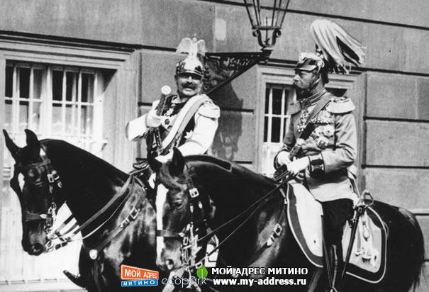 Nikolai II, George V, Wilhelm II - Кровные братья