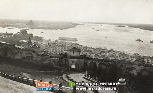 ВОЛГА - ВЕЛИЧАЙШАЯ РУССКАЯ РЕКА - В РАЙОНЕ НИЖНЕГО НОВГОРОДА, В 1500 милях (почти 2500 км) ОТ СВОЕГО УСТЬЯ 1914 год