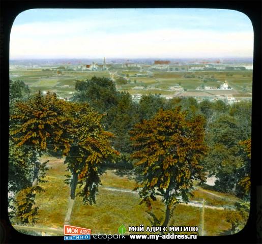 Панорама города с Воробьевых гор