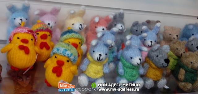 Авторские игрушки в галерее "Пространство кукол" в Ветошном