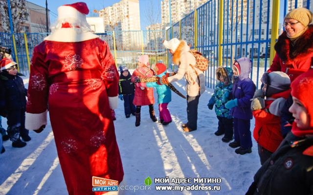 Новогодний праздник 2012, Митино, Дубравная 48