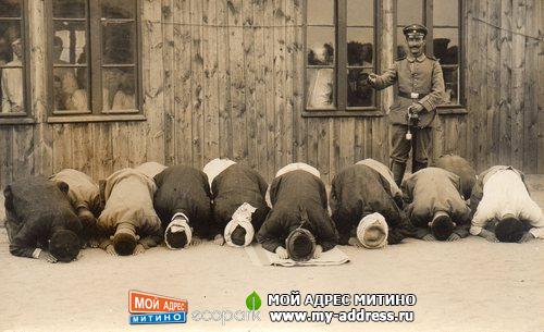 1918 год - русские военнопленные магометане (редчайший снимок)
