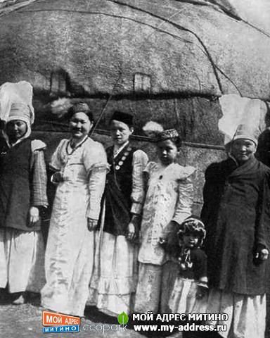 1914 год - КИРГИЗСКИЕ ДЕВОЧКИ И ЖЕНЩИНЫ